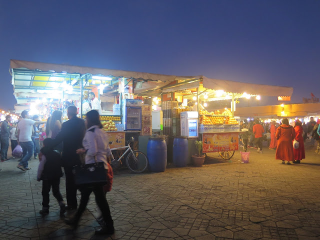 Plaza de la Jemaa el Fna en Marrakech