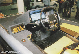Daihatsu Trek, off road, koncept, prototyp, Tokyo Motor Show 1985, jeżdżace łóżko, namiot, jednoosobowy, ciekawostka, japonia, JDM, wnętrze, w środku, interior, inside