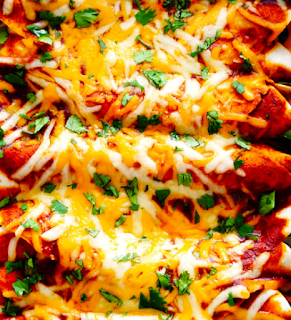 ¡LAS MEJORES ENCHILADAS DE POLLO!