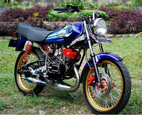 Modifikasi Rx King Warna Biru Polos, Metalik, Tosca, Muda, Langit, Laut