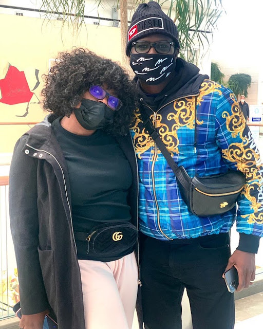 ‘I No Even Fit Recognize Us’ - Funke Akindele Shares Photos In Dubai With Husband