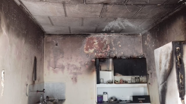 Jacobina: Princípio de incêndio mobiliza moradores do bairro da Serrinha