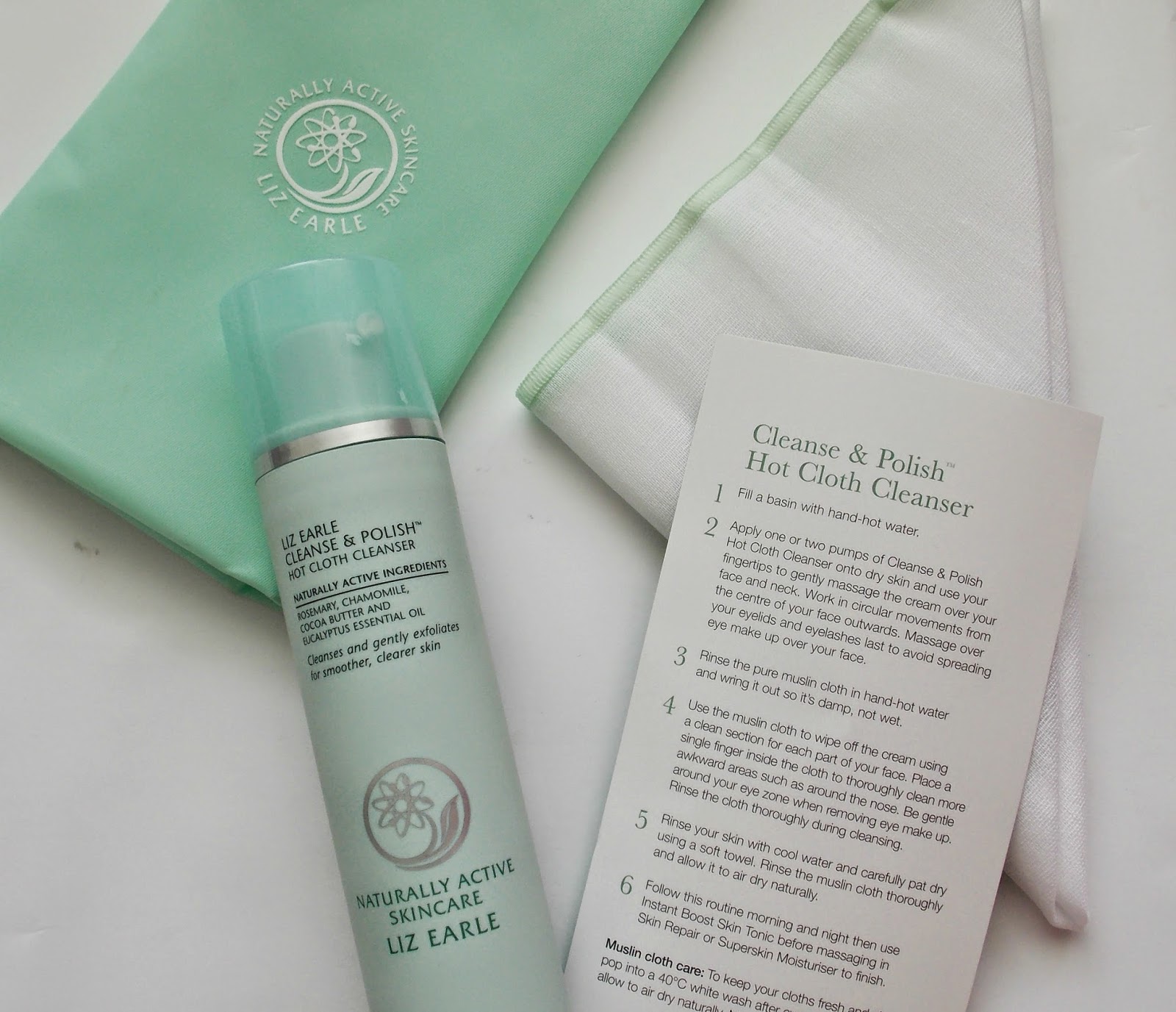 Abeautybook Liz Earle Cleanse And Polish Hot Cloth Cleanser