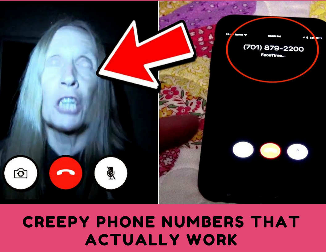 Creepy Phone Numbers That Actually Work - WORLD REMARK