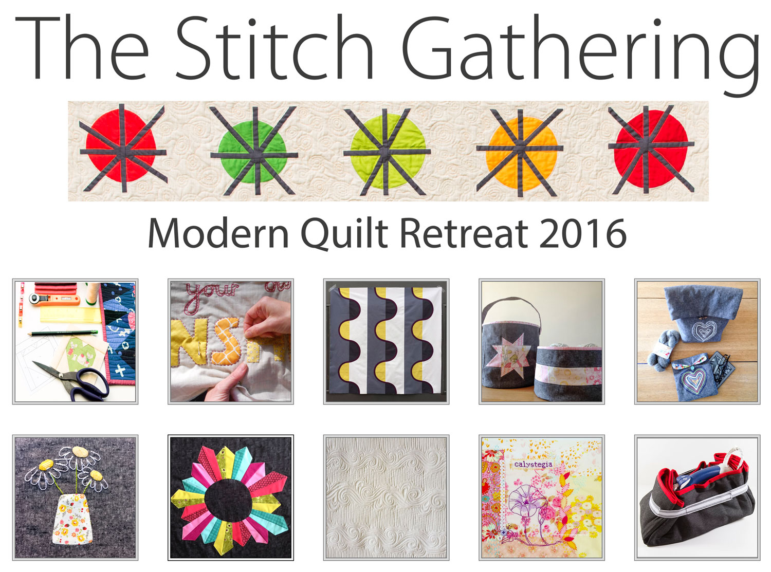 Stitch Gathering 2016 classes are announced today! • Jo Avery the Blog