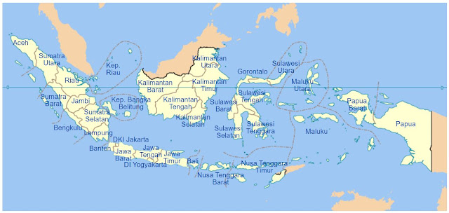 daftar 34 provinsi di indonesia