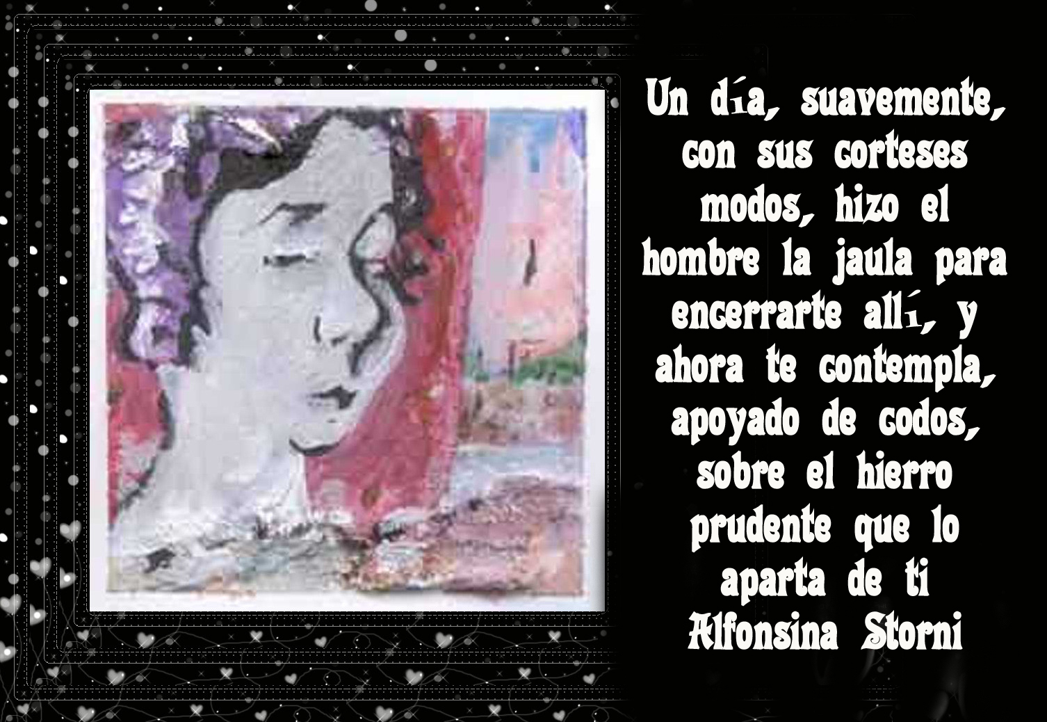 SOBERANO AMOR POR FANNY JEM WONG M.: EL RUEGO POR ALFONSINA STORNI
