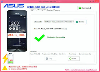 ASUS ZENFONE Flash Tool Latest Version V2.0.1 Free Download For Windows