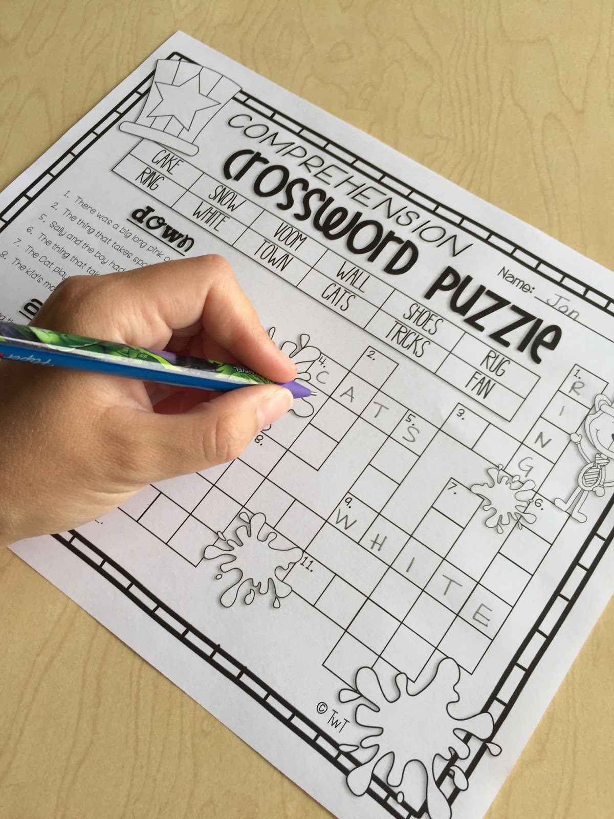 Teaching With Terhune: DR. SEUSS BOOK ACTIVITIES FOR READ ACROSS