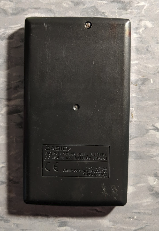 The Calculator Review: Review: Casio HS-8V