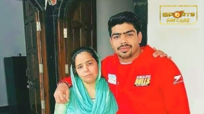 Pawan Sehrawat and his MOM Pawan Sehrawat and his MOM