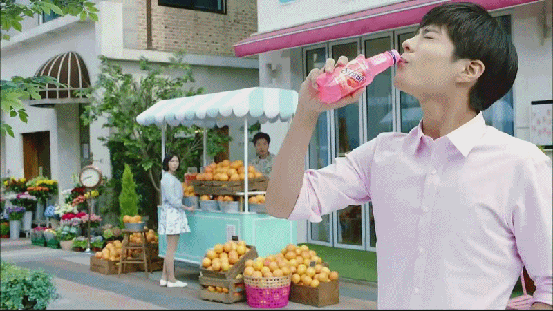 박보검 썬키스트 자몽소다 피아노연주 (설렘주의) | 인스티즈