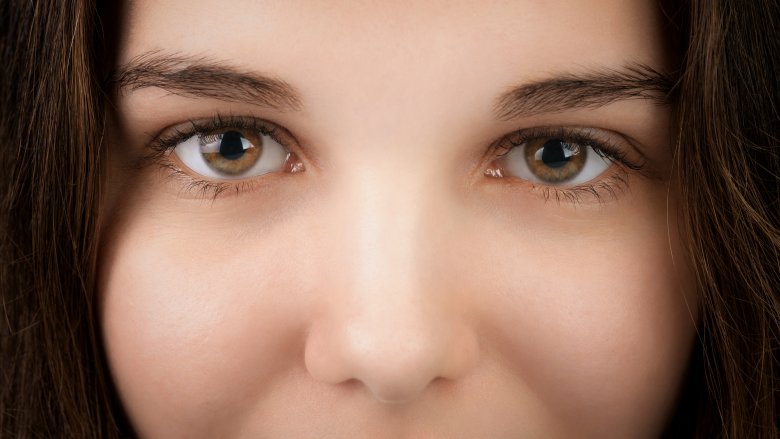 Part of the reason that hazel eyes are so unique and beautiful is because t...