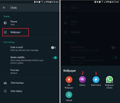 Whatsapp Dark Mode untuk Android