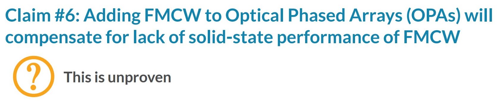 Fmcw laser radar picture