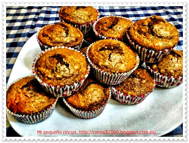 Muffins Salados De Cacahuetes

