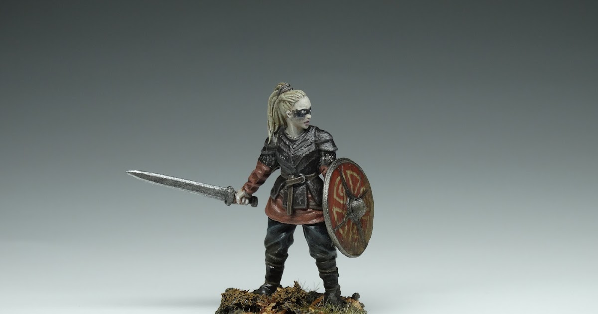 Shield Maiden miniatures for SAGA by Brother Vinni