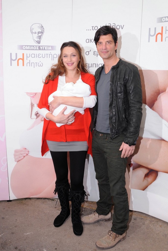 Сакис Рувас детьми на премьере Тачки-3 Молния маккуин, Маккуин, Молния