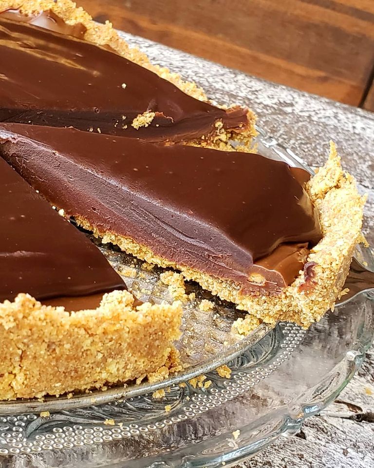 Toi en la Cocina Receta Tarta de Fudge y Ganache