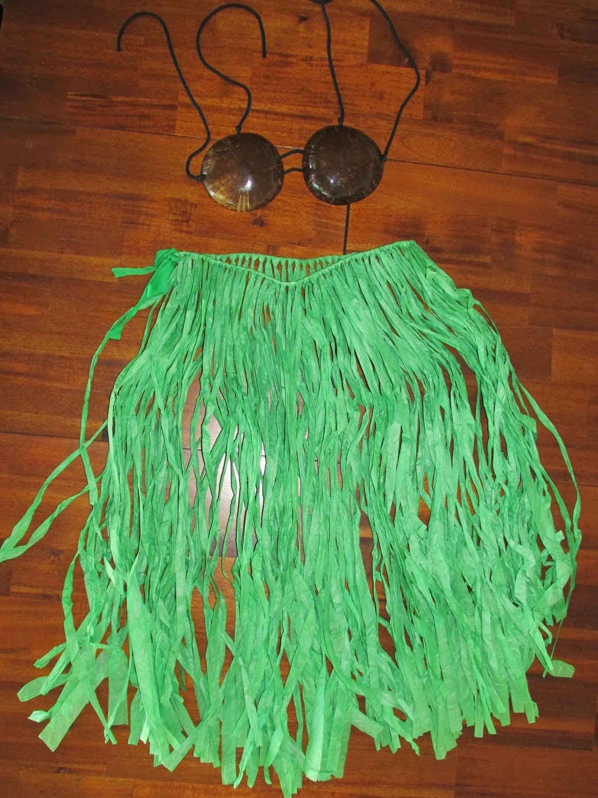 The REVEAL Coconut Bra and Grass Skirt... Mark Koopmans Only