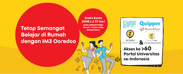 Kuota Gratis 30GB Indosat Ooredoo