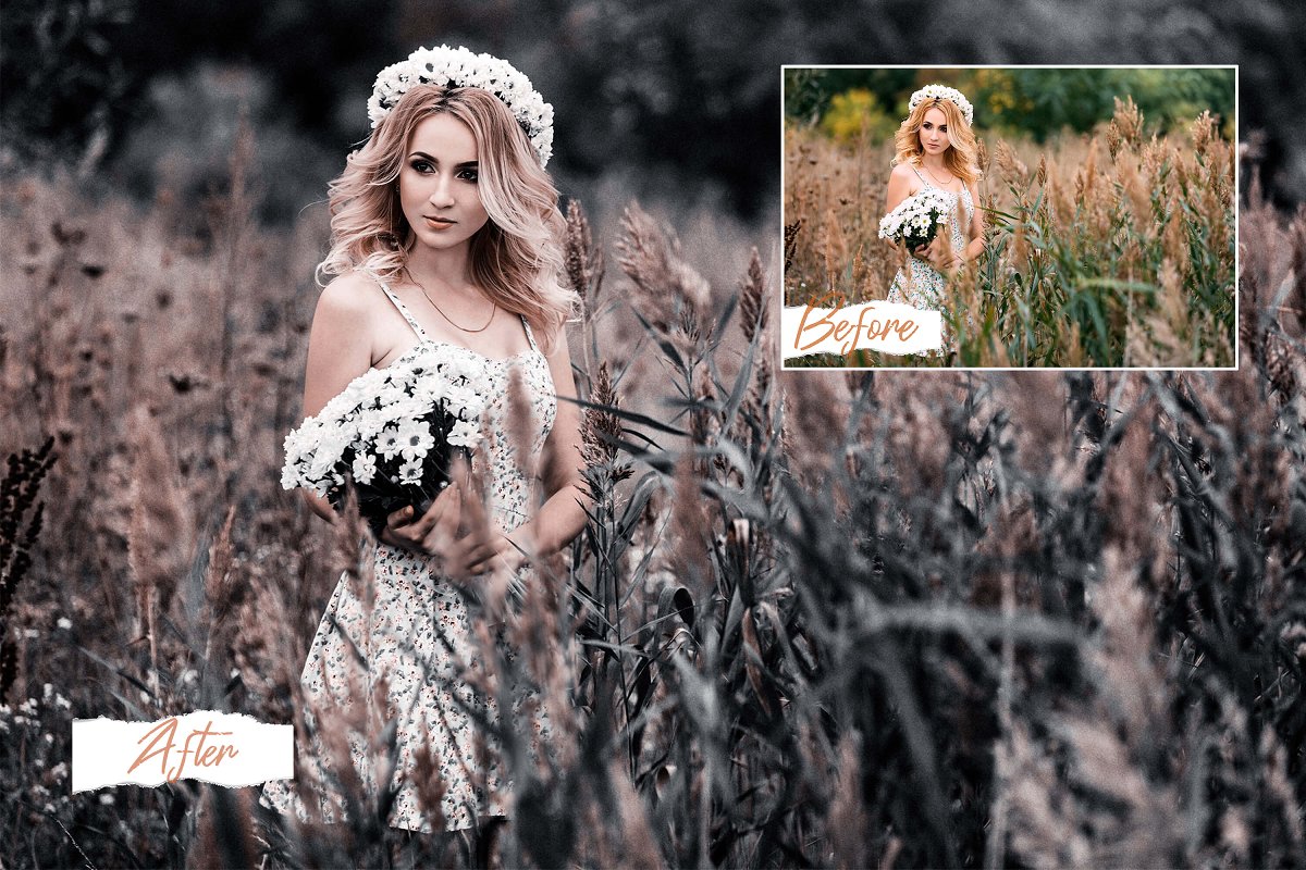 14 Moody Color Correction Bundle