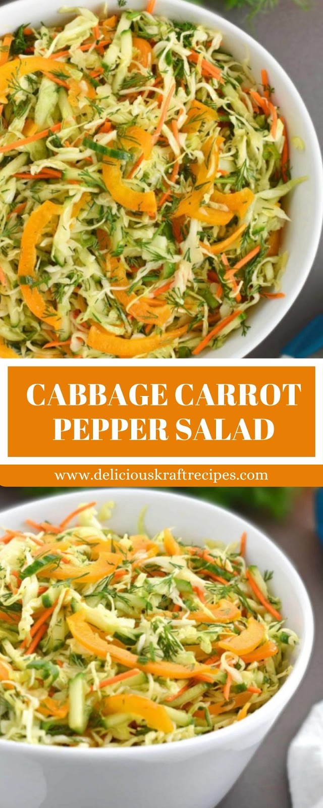 CABBAGE CARROT PEPPER SALAD CABBAGE CARROT PEPPER SALAD