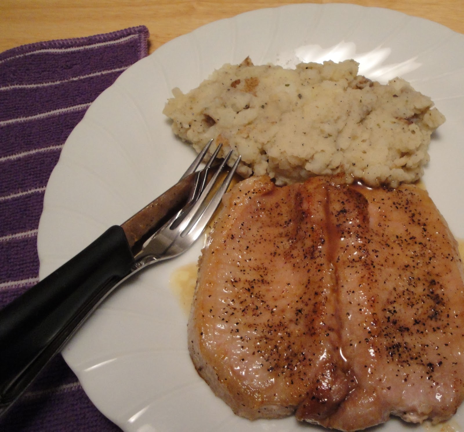 Christine's Pantry Brown Sugar Glaze Pork Chops