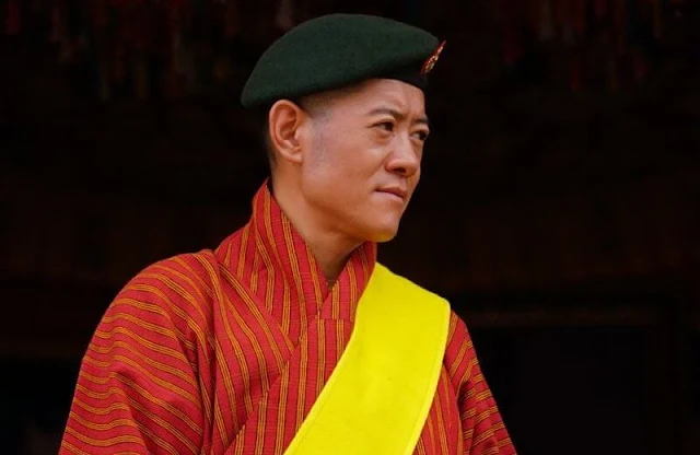 King Jigme Khesar Namgyel Wangchuck, Queen Jetsun Pema and Crown Prince Jigme Namgyel attended the Attestation Parade