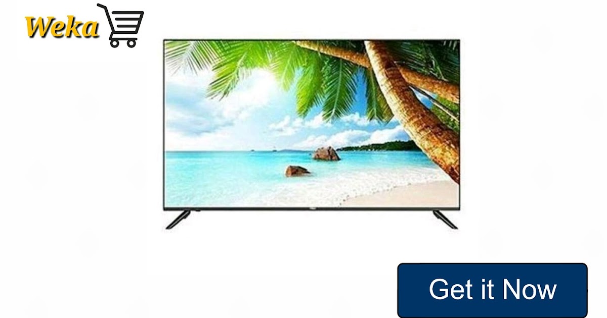 UKA 32" HD Smart TV Black
