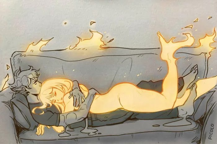 Brazilian Artist Beautifully Illustrates The Love Story Of Icarus And The Sun, Inspired By A Greek Myth Brazilian Artist Beautifully Illustrates The Love Story Of Icarus And The Sun, Inspired By A Greek Myth