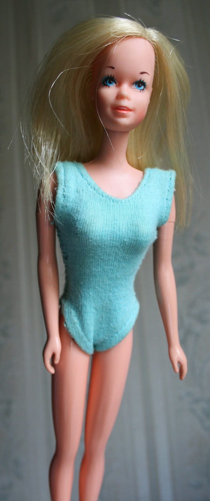 PLANET OF THE DOLLS: Doll-A-Day 252: Pink Skinned Malibu Barbie Type