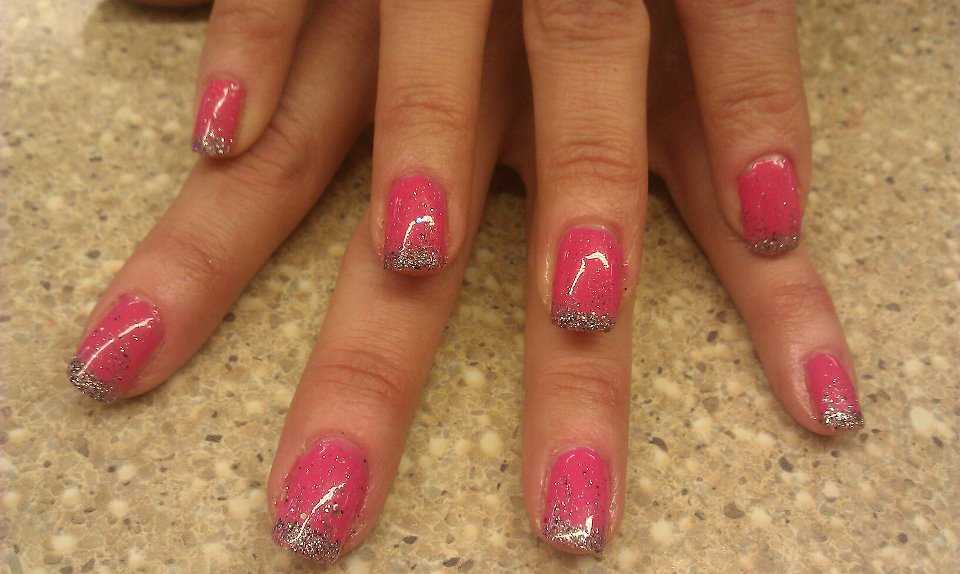 7. Floral Shellac Valentine's Day Nail Design - wide 10