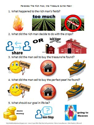 Bible Fun For Kids: Life of Jesus Worksheets