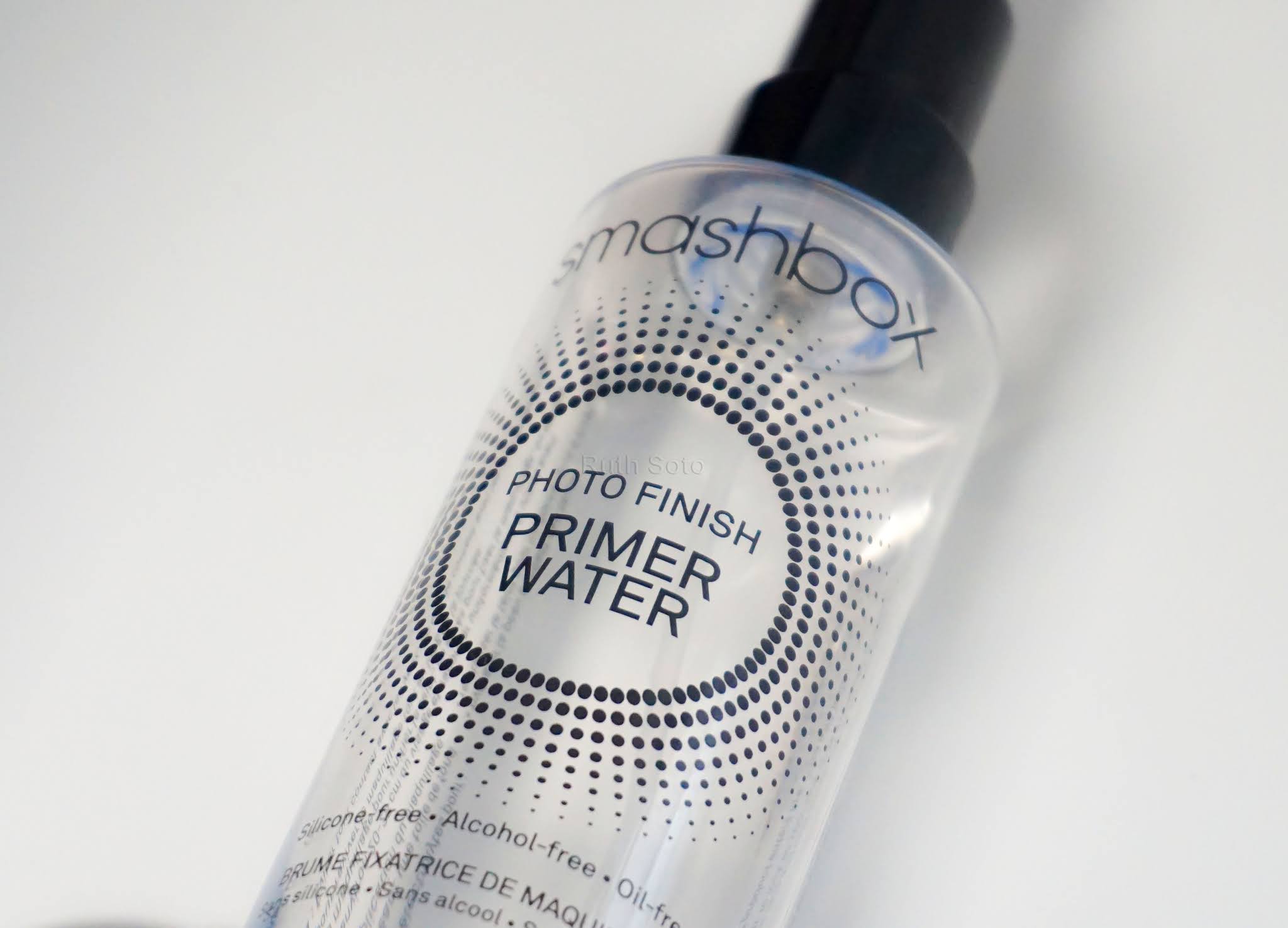 Primer Water Photo Finish de Smashbox Ruth Soto