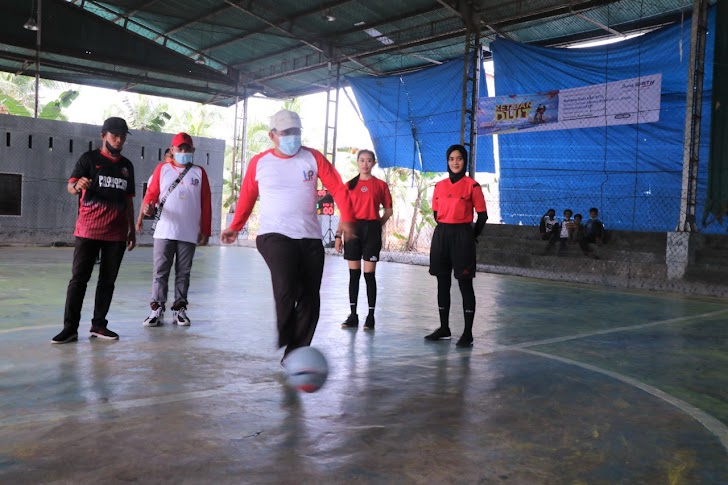 Bupati Buka Tournament Futsal HUT PT Lise Permai Ke-20