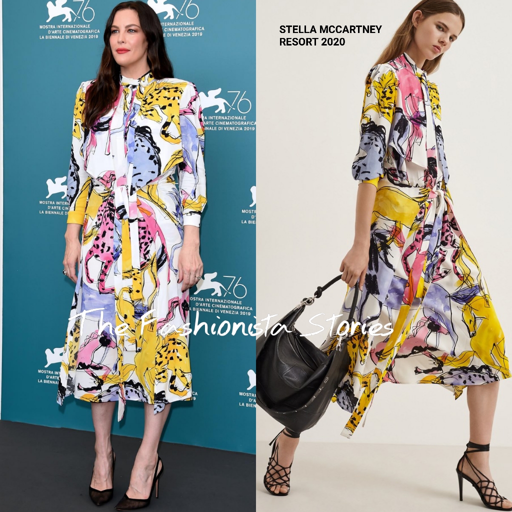 Liv Tyler in Stella McCartney & Givenchy Couture at the 'Ad Astra' 76th  Venice Film Festival Photocall & Premiere