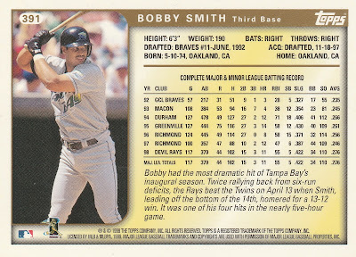 1998 Topps All-Star Rookie Third Baseman Bobby Smith