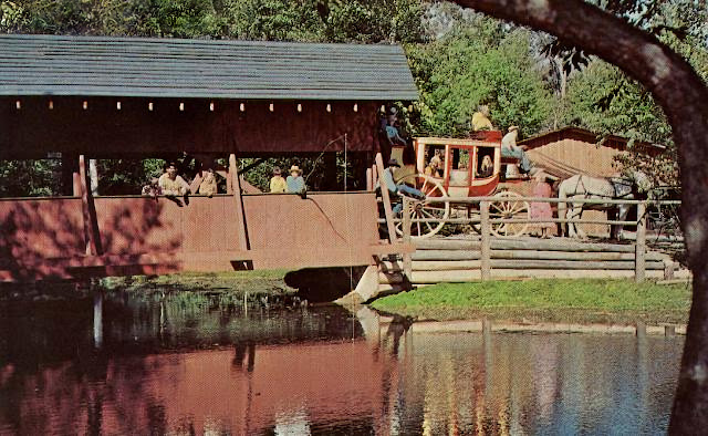 Frontier Town Postcard