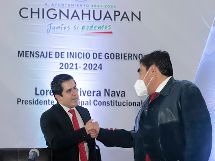 Seré un aliado del gobierno de Chignahuapan, afirma Barbosa Huerta