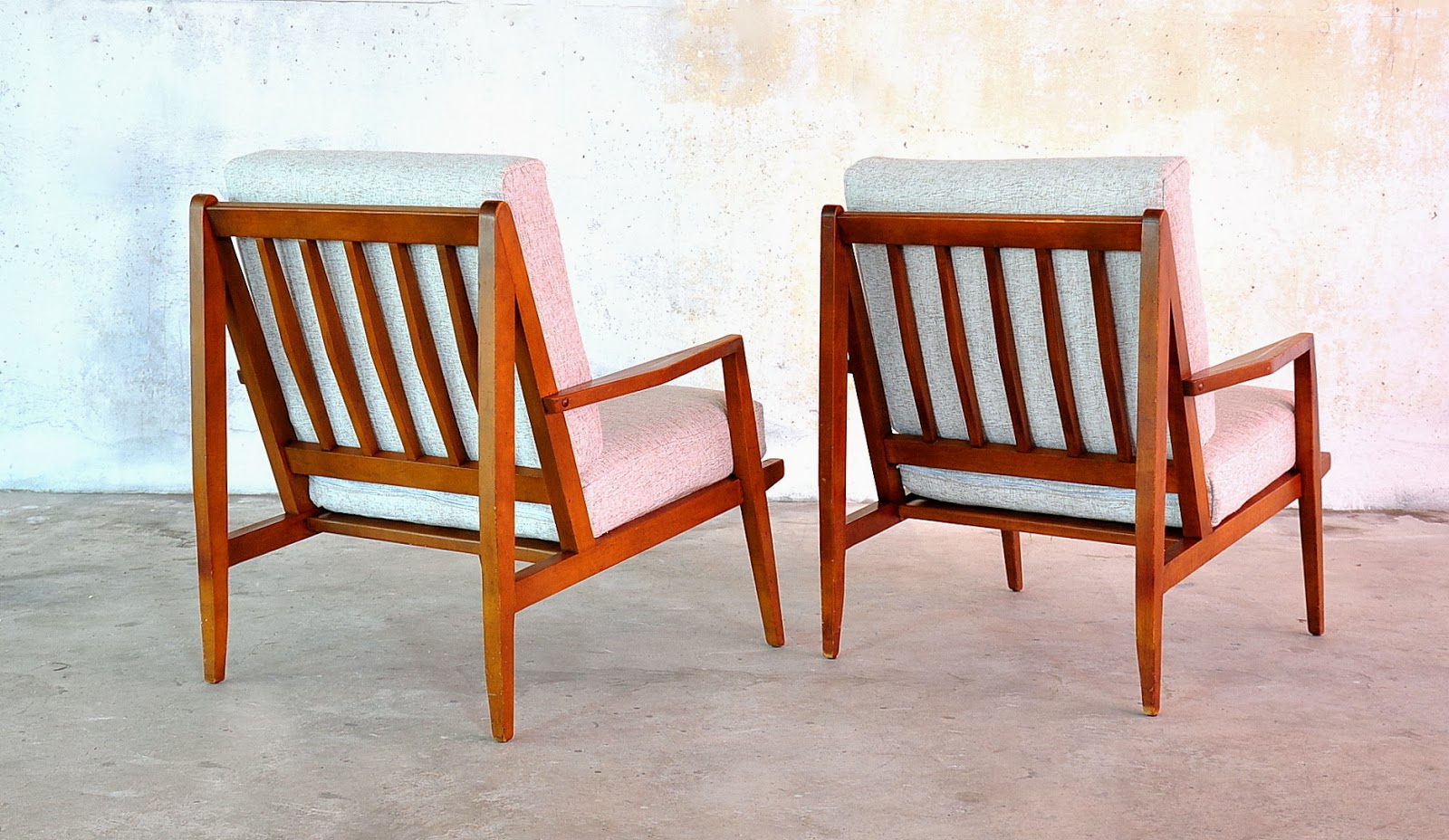 SELECT MODERN Pair of Danish Modern Lounge Chairs