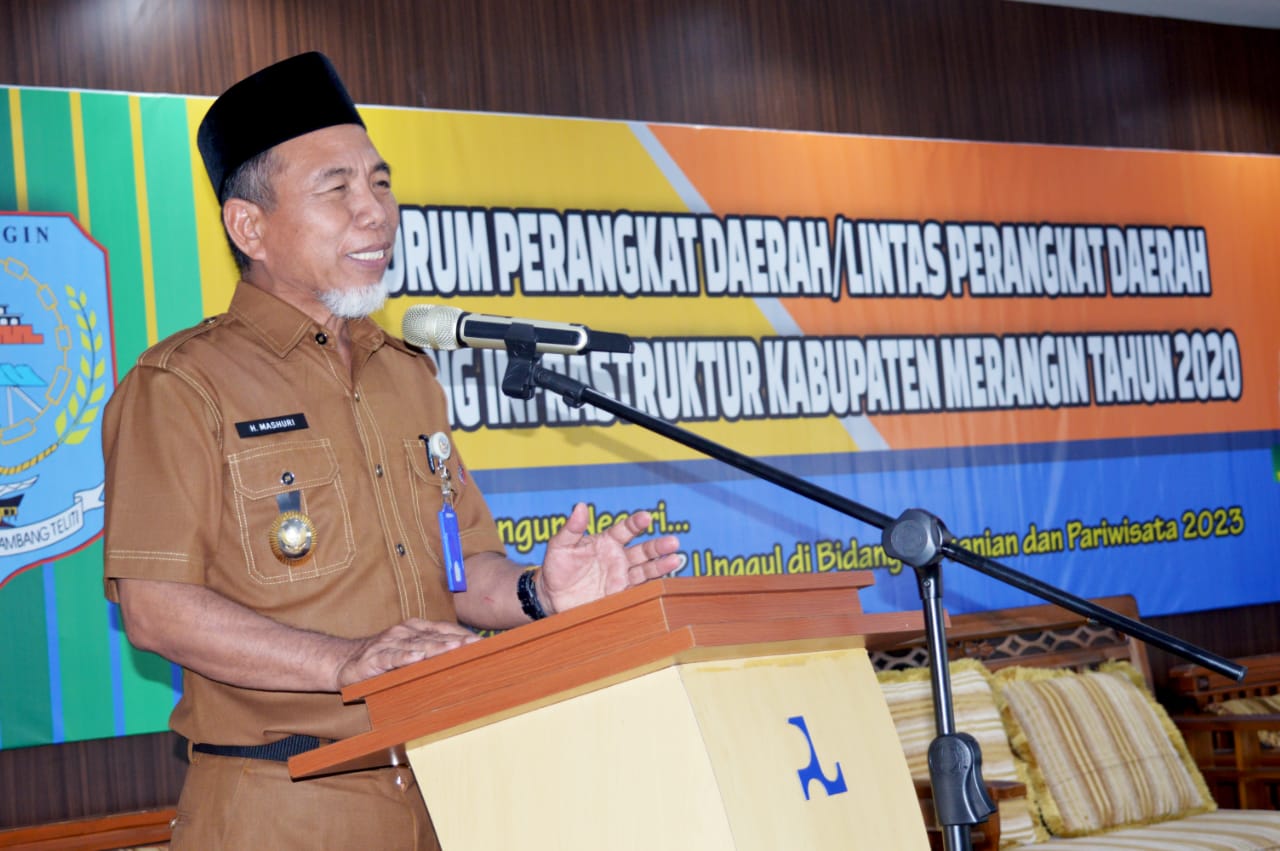 Wakil Bupati Merangin H. Mashuri Hadiri Acara Forum Perangkat Daerah