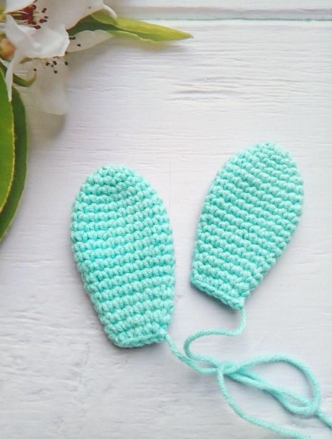 Valentine’s Day bunny pattern: ears Valentine’s Day bunny pattern ears