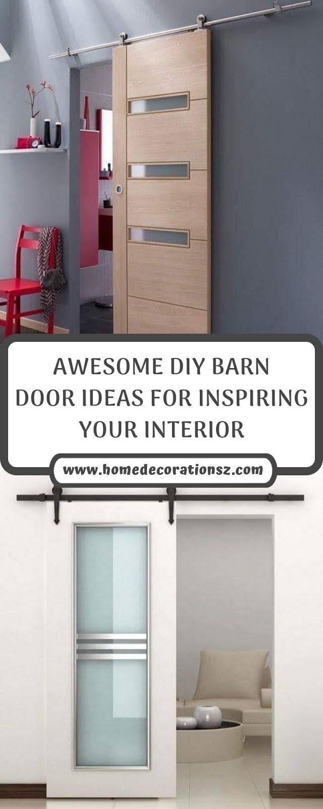 AWESOME DIY BARN DOOR IDEAS FOR INSPIRING YOUR INTERIOR