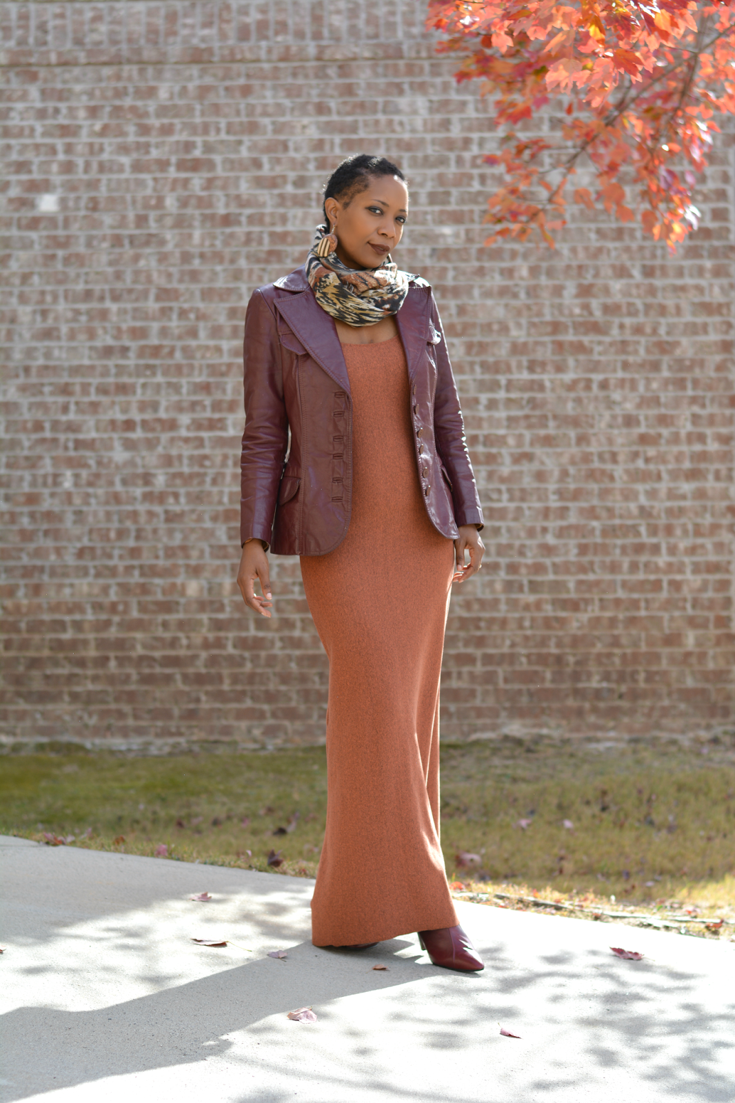 fall maxi dress