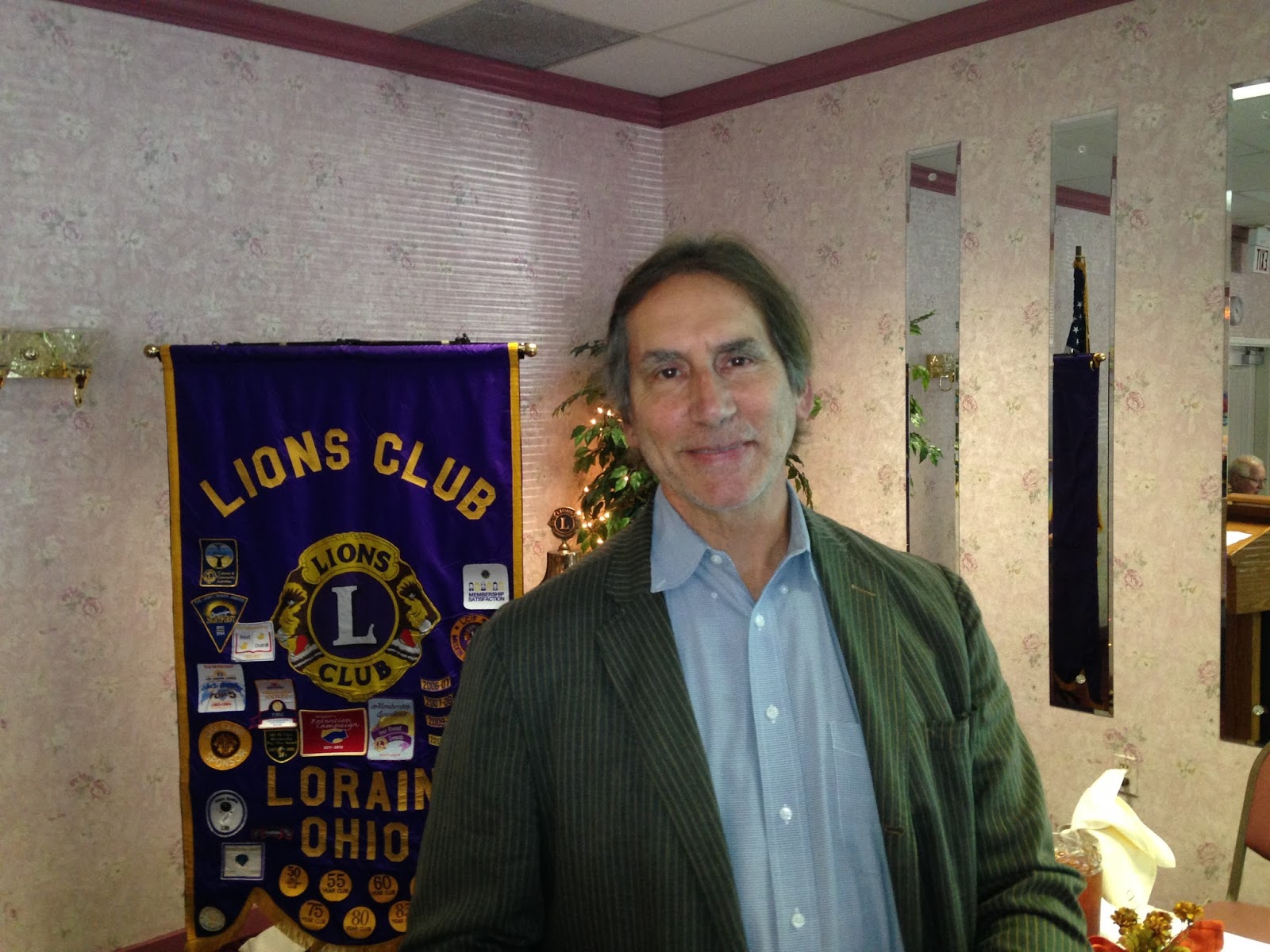 Lorain Lions Roar FireFish Festival Planner James Levin Speaks to Lions