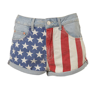DIY American Flag Shorts | Fashionista New York Girl