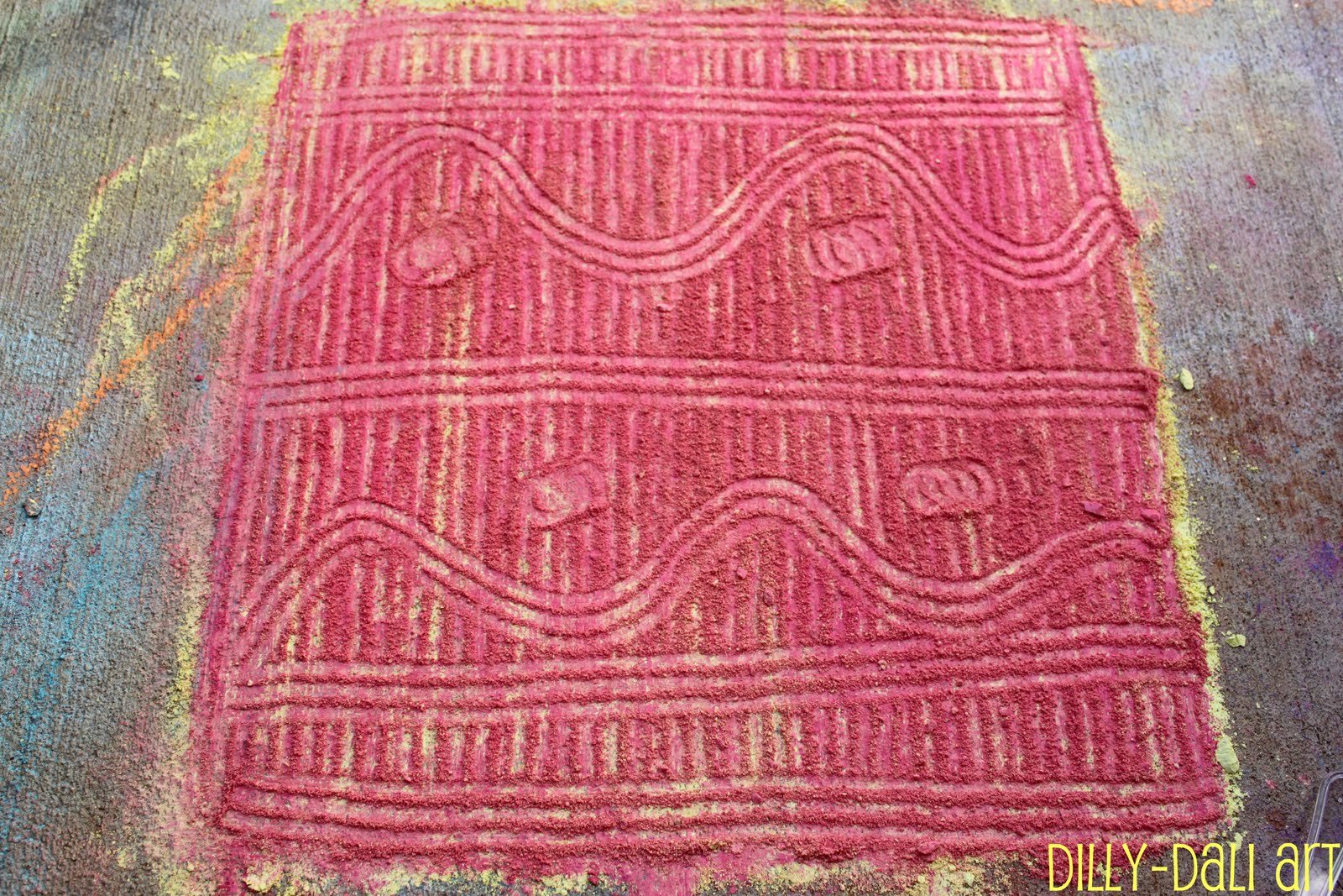 DillyDali Art Chalk Dust Art