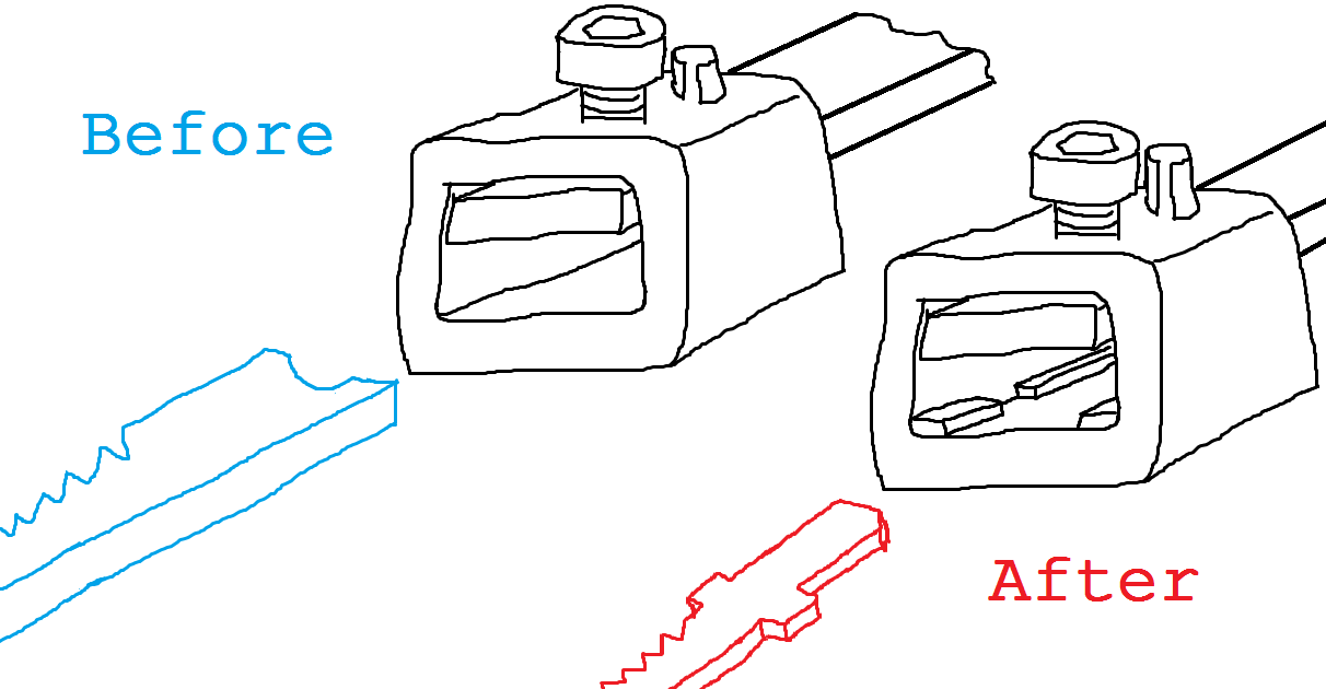 Jigsaw Blade Clamp Repair (UShank to TShank Conversion) Greens and Machines