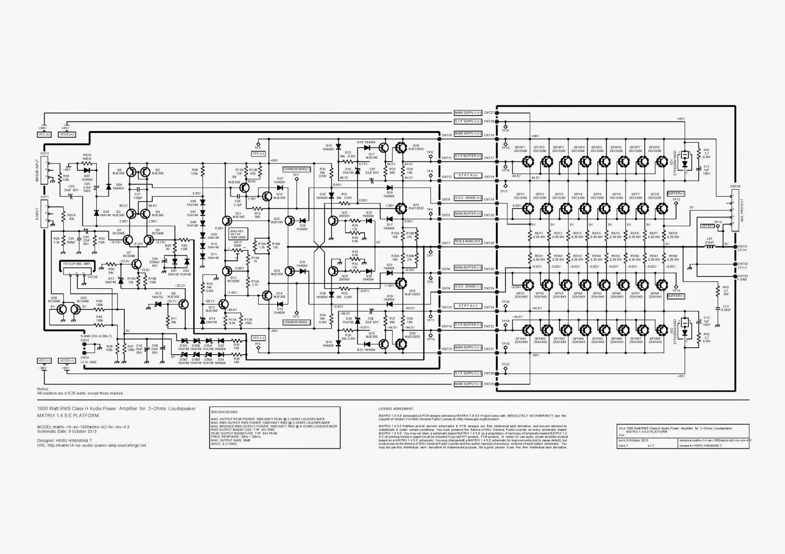 Усилители схемы 1000